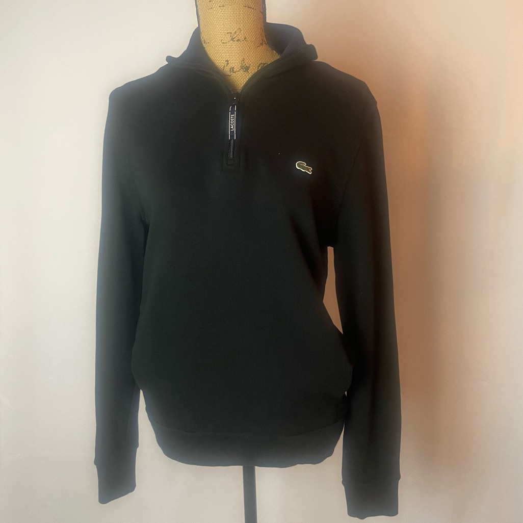Lacoste Quarter Zip Pullover